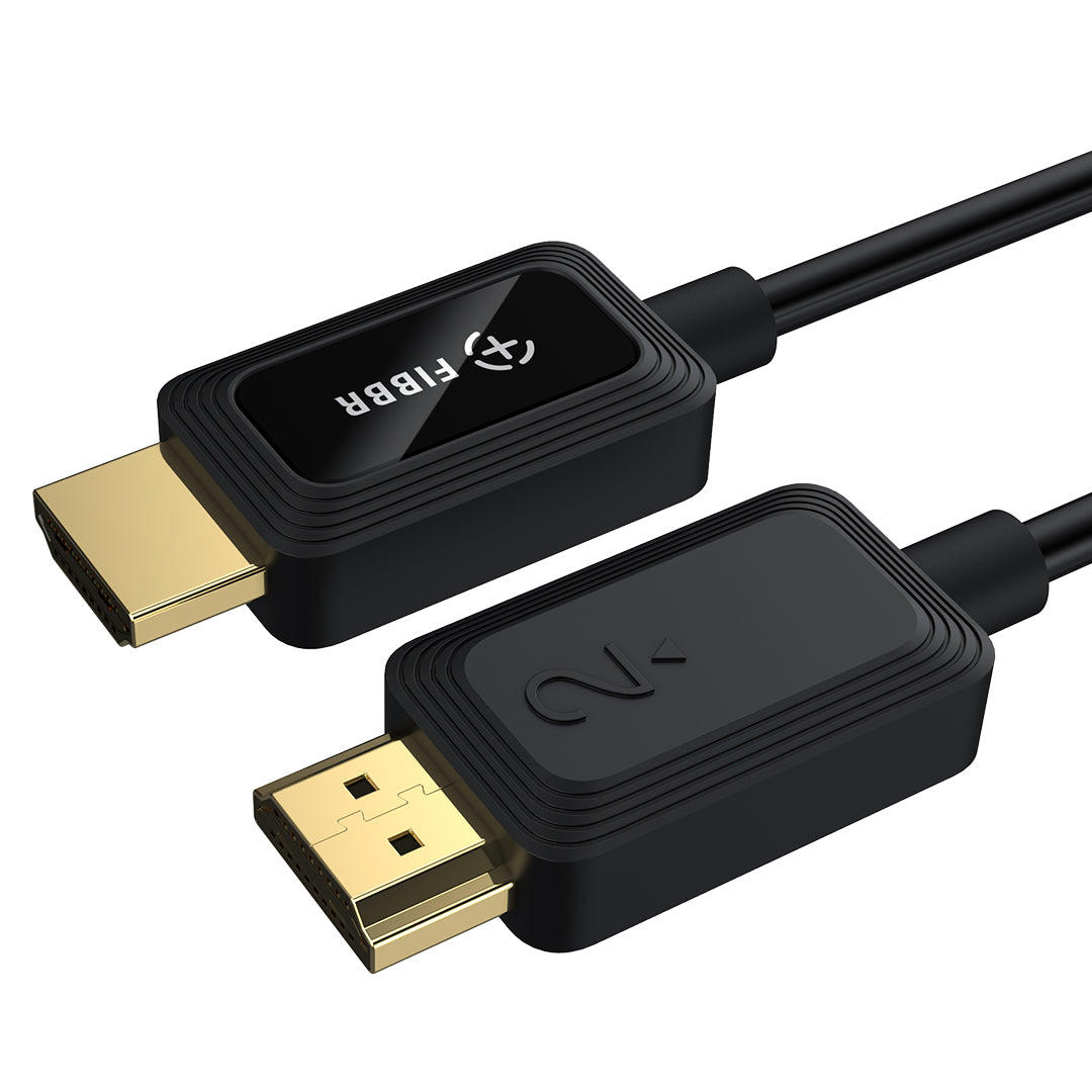 8K HDMI 光纤电缆,FIBBR 48Gbps 超高速游戏 HDMI 2.1 电缆