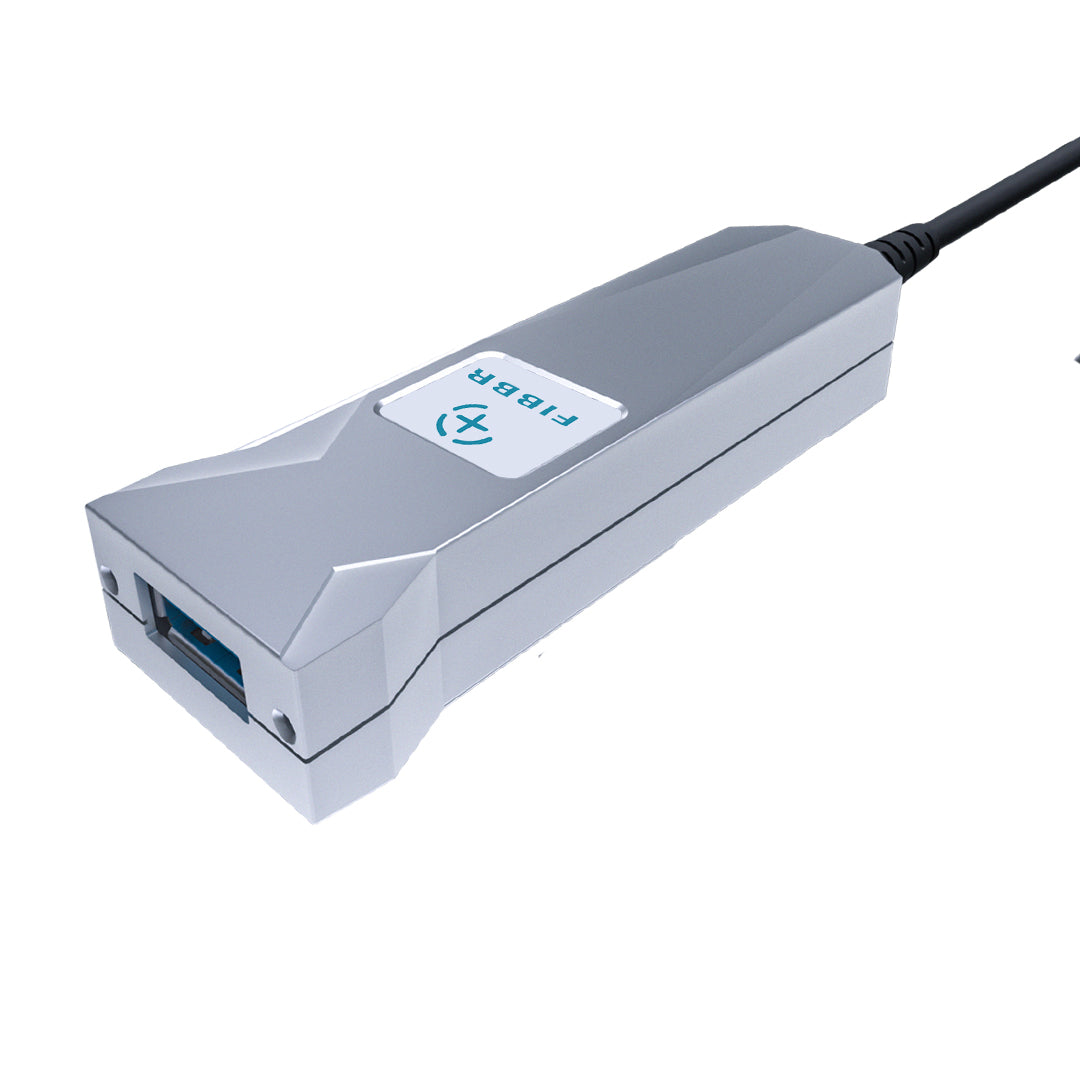 FIBBR USB 3.0 Cable A-Male to A-Female Active Extension Cable Cord,High Speed 5Gbps USB 3.0 Fiber Optical Cable