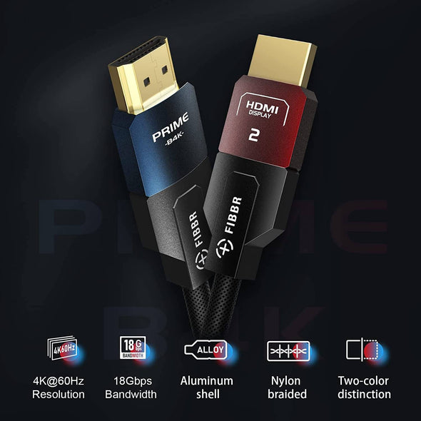 FIBBR Cavo DisplayPort 1.4 8K, cavo da 8K da DP a DP 1.4 FIBBR Cavo DisplayPort 1.4 8K, cavo da 8K da DP a DP 1.4