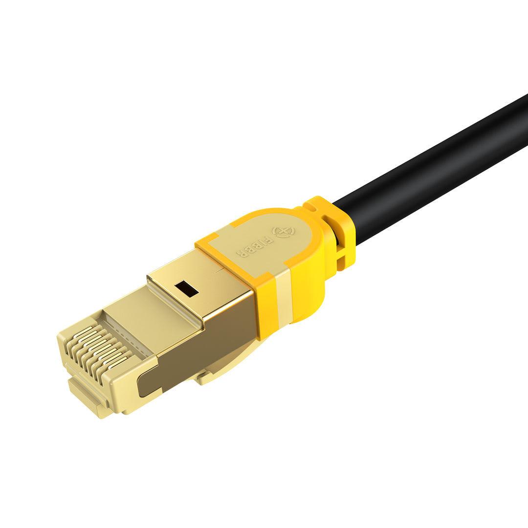 BlueRigger CAT8 Flat Ethernet Cable - 35FT (40Gbps, 2000MHz, RJ45) CAT –  Bluerigger