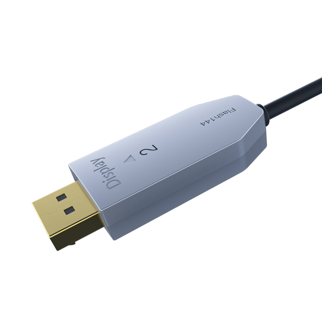 光纤 Displayport 电缆、FIBBR 高速光纤 DP 到 DP 电缆