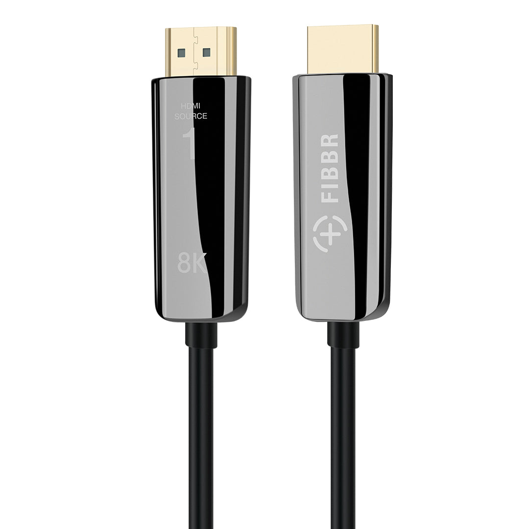FIBBR HDMI 2.1 8K UHD Video Cable Pure 3/3rd Generation Pure